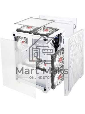 Компьютерный корпус Ginzzu CL540 белый mATX