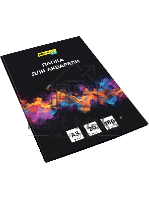 Папка для акварели Silwerhof Idea A3 20л. бум.180г/м2