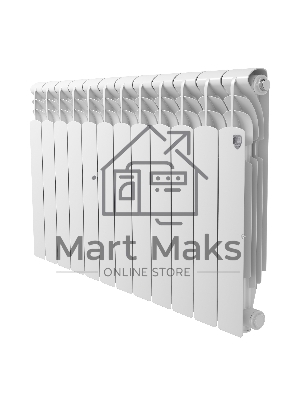 Радиатор алюминиевый Royal Thermo Revolution A 500 - 12 секц.