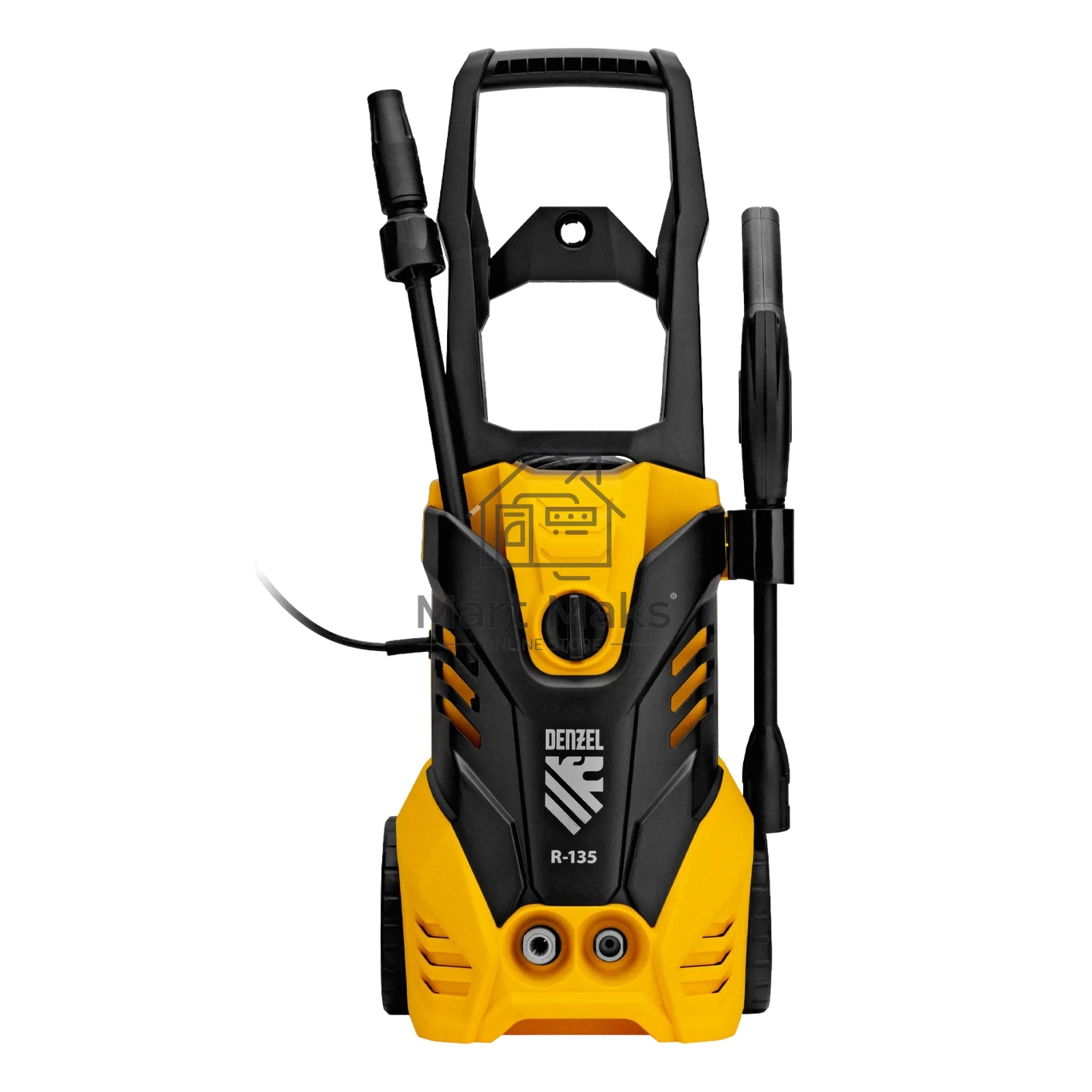 Моечная машина высокого давления Denzel R-135 1800 Вт, 135 бар, 6 л/мин, колесная