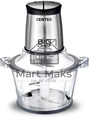 Измельчитель Centek CT-1394, стационарный, серебристый