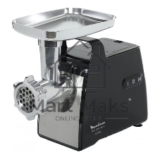 Мясорубка электрическая Moulinex ME558810 черный, 2200 Вт, 3.9 кг/мин, реверс, насадки - 8