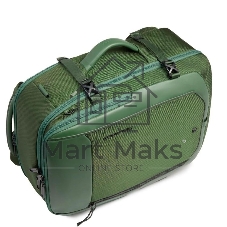 Рюкзак мужской Piquadro Lyss CA6929S143BM/VE зеленый тимьяновый полиэстер/натур.кожа