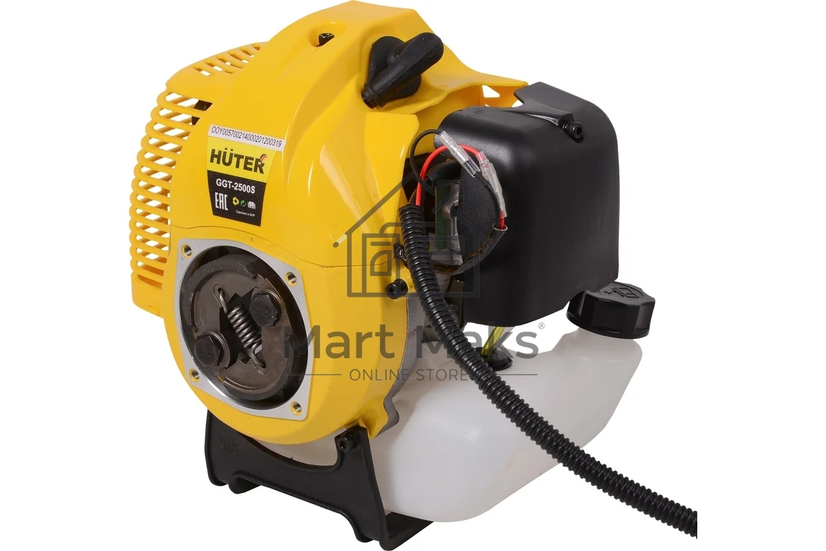 Бензиновый триммер Huter GGT-2500S2-х тактный, 2,5 кВт, ширина 255мм, бак 700мл, 7кг