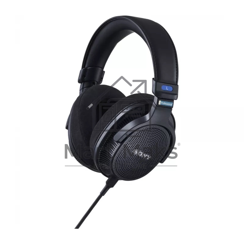 Наушники мониторные Sony MDR-MV1 2.5м черный проводные оголовье