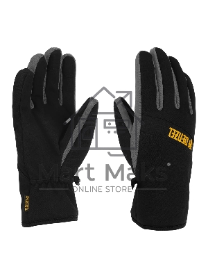 Перчатки универсальные Denzel 68090 двойные, работа с сенсорным экраном, размер 9