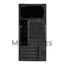 Компьютерный корпус Minitower ExeGate BAA-308M-AA500 (mATX, БП AA500 с вент. 8см, 2*USB, HD Audio, черный)