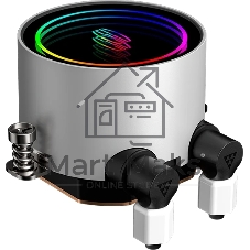 Система охлаждения/ PCCooler DA360 ARGB WH (280W, 360мм, белый, ARGB/ Fans: 3x120мм, 72.1CFM, 33.8dBA, 1800RPM/ Pump height 55мм, 28dBA, 3000RPM, Rad thickness 27мм/ S: 1851, 1700, 1200, 20XX, 115X, AM5, AM4)