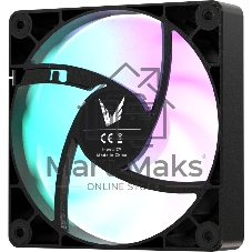 Вентилятор для корпуса Formula PA120R Reverse ARGB 120х120x25 черный 4-pin 28.8дБ (PA120R BLACK) Ret
