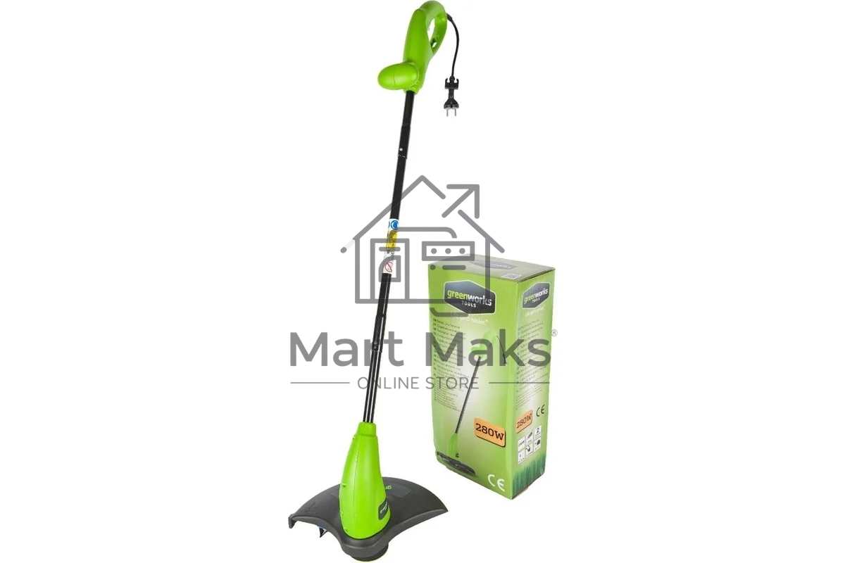 Триммер электрический GreenWorks GST2830, 280W, 25 см