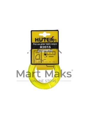 Леска для садовых триммеров Huter R2015 d=2мм L=15м для Huter GET-1200SL (71/1/9)
