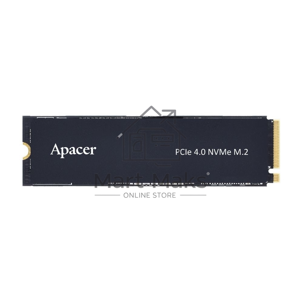 Накопитель SSD Apacer 2Tb, PCIe 4.0 x4, M.2 2280, NVMe, R/W 5000/4400, с радиатором