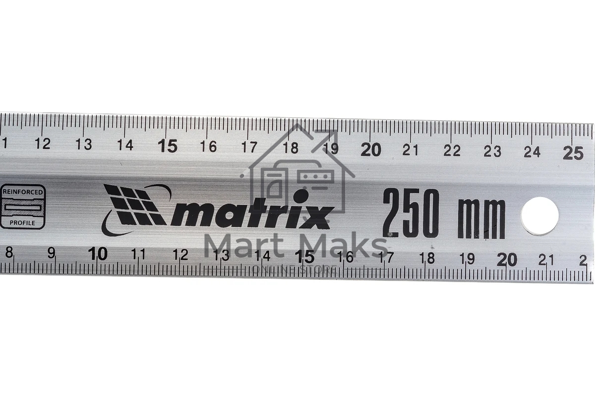Угольник MATRIX 32471 250мм алюминиевый литой