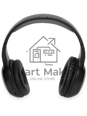 Гарнитура накладные Digma BT-15 черный/серый беспроводные bluetooth оголовье