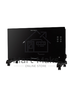 Конвектор Rexant 60-0114, черный, 2000 Вт, 15 м2, электронный термостат, Wi-Fi