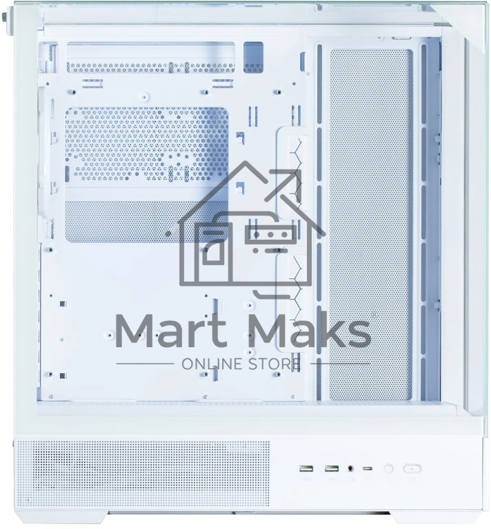 Компьютерный корпус ZALMAN P40 Prism, ATX, белый, WINDOW, 2x3.5