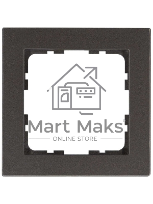 Рамка 1-м G-Classic мокко Jasmart G1001Z