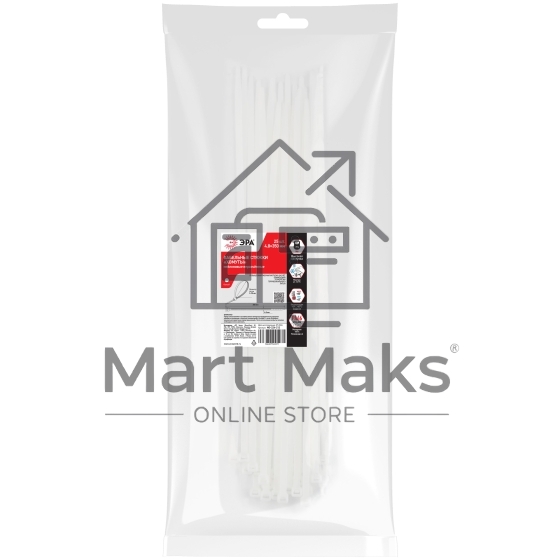 Хомут кабельный 4.8х350 NO-224-212 бел. (уп.25шт) Эра Б0065986