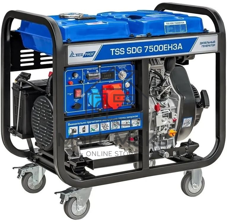 Генератор ТСС SDG 7500EH3A 7.5кВт