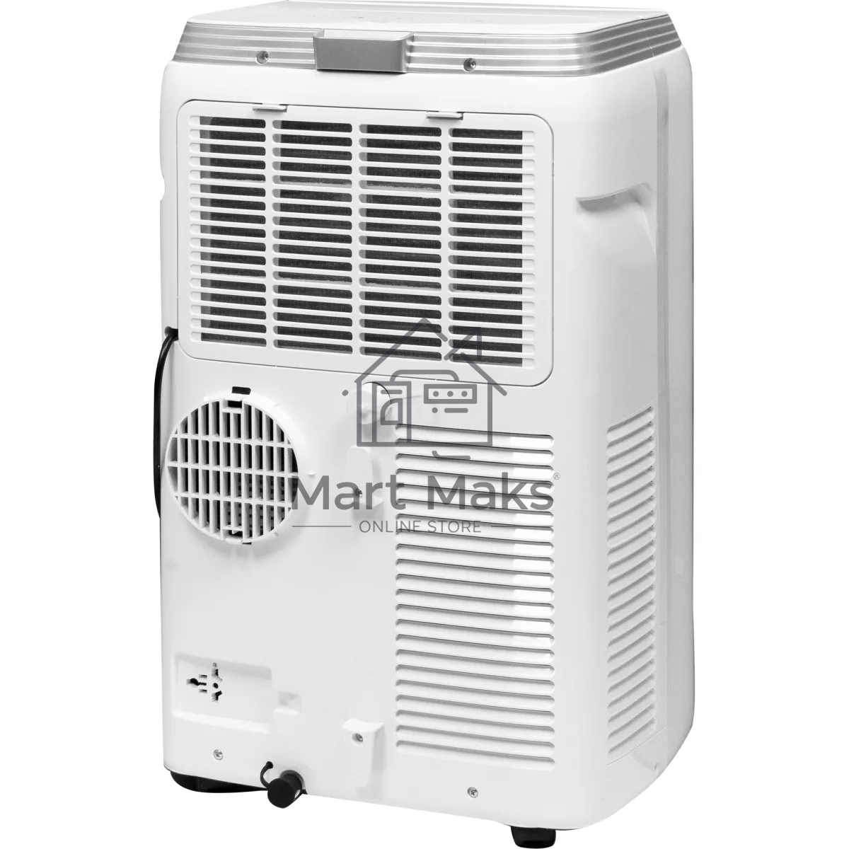 Кондиционер мобильный Ballu BPHS-11H 11000 BTU, 25 м², 45 дБ, охлаждение, обогрев, осушение, белый