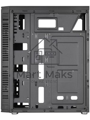 Компьютерный корпус ATX Filum S17 черный, без БП, RGB strip, USB 3.0