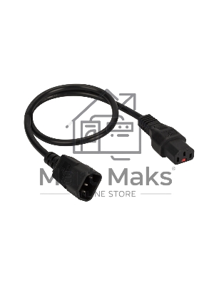 Шнур питания Lanmaster LAN-PP13L/14-5.0-BK C13-С14 проводник.:3x0.75мм2 5м 220В 10А черный