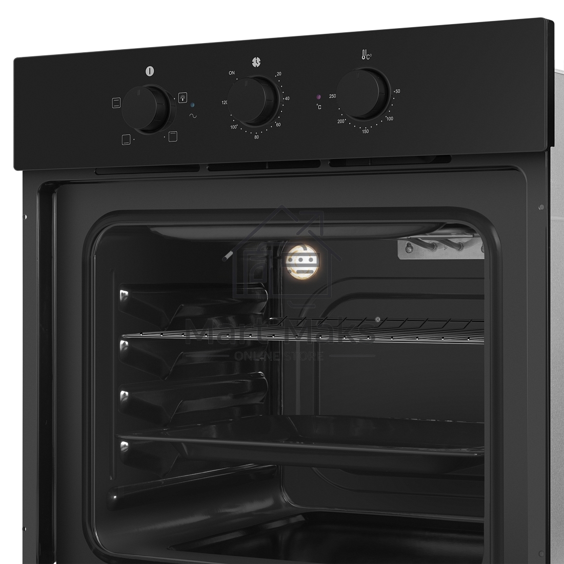 Духовой шкаф электрический HOMSair OES604BK2 черный