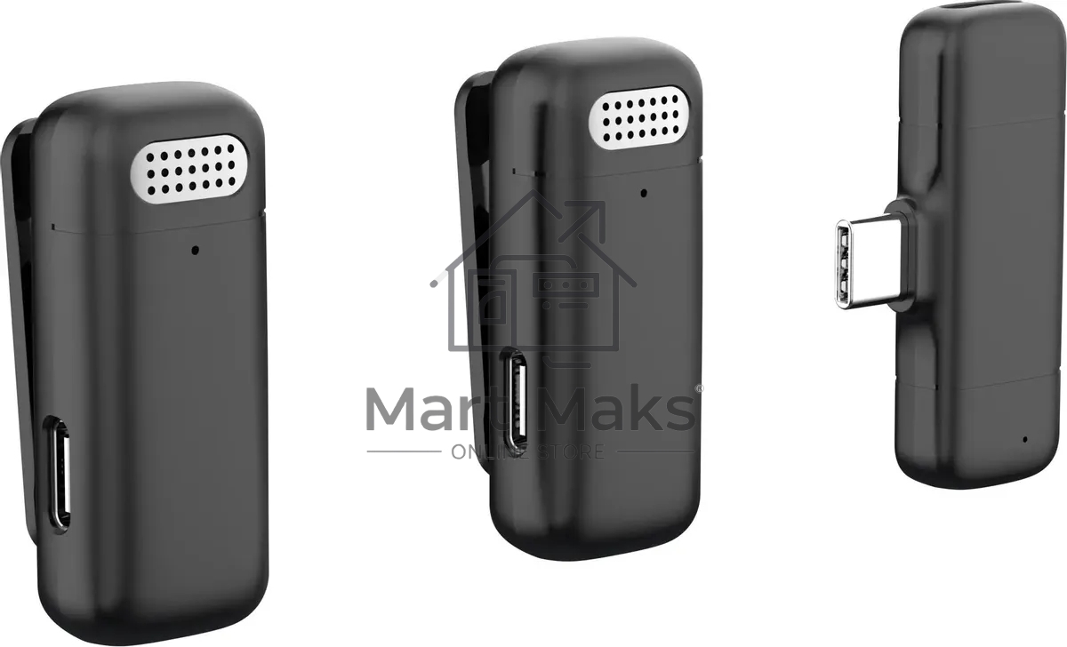 Петличный микрофон DEFENDER (64139) Talky-139 wrls, черный, кейс, 2шт