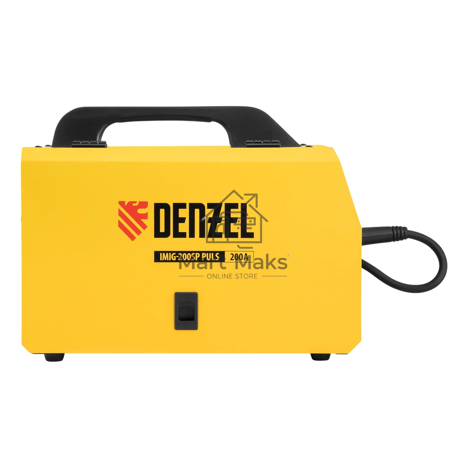 Аппарат инвертор. полуавтомат. cварки Denzel IMIG-200SP Pulse, 200 А, ПВ 60%, катушка 5 кг