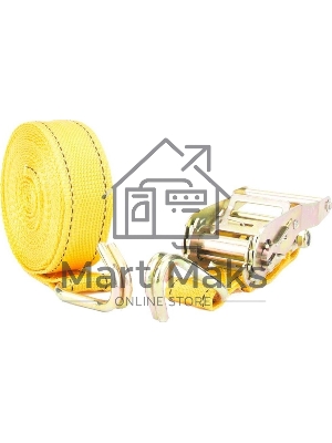 Ремень стяжной NOVA BRIGHT ленточн. 3,8 см х 6 м, в блистере 39370