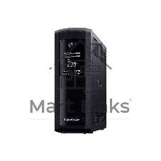 Источник бесперебойного питания CyberPower VP1200EILCD/1200 ВА/720 Вт/USB/RS-232/RJ-11/RJ-45/8xIEC 320 C13 (компьютерный)