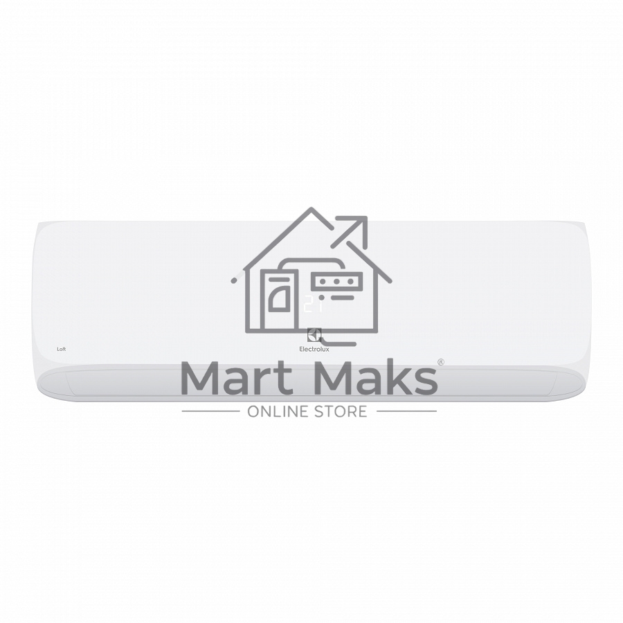 Кондиционер сплит-система Electrolux Loft EACS-09HAL/N8 9000 BTU, 25 м², 27 дБ, охлаждение, обогрев, белый