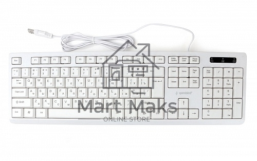 Клавиатура Gembird KB-8355U проводная, USB, белый
