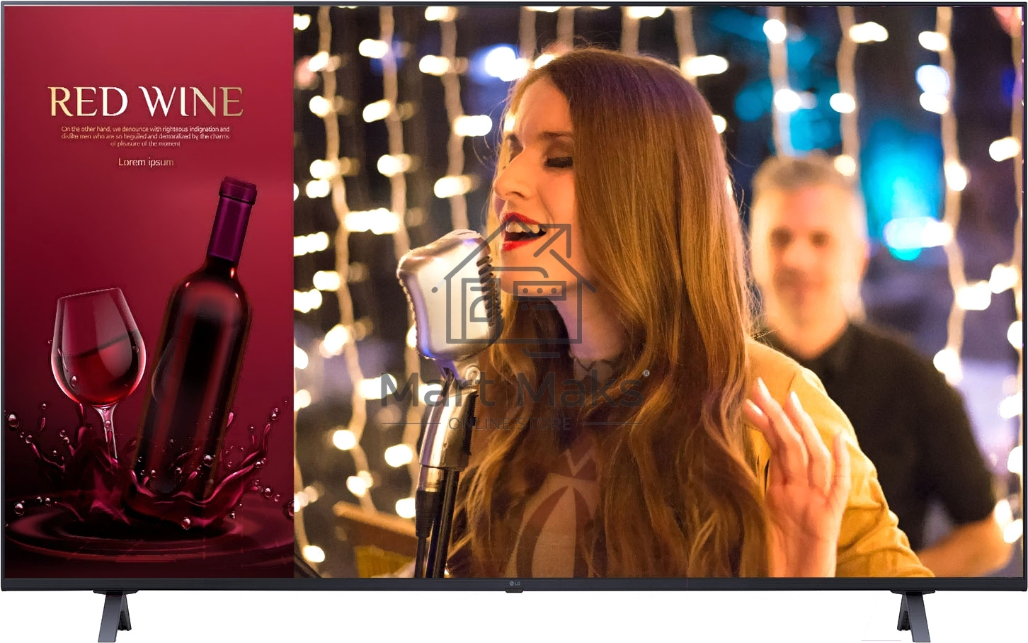 Телевизор LG 55'' 55UN640S черный LED UHD 60Hz webOS 6.0