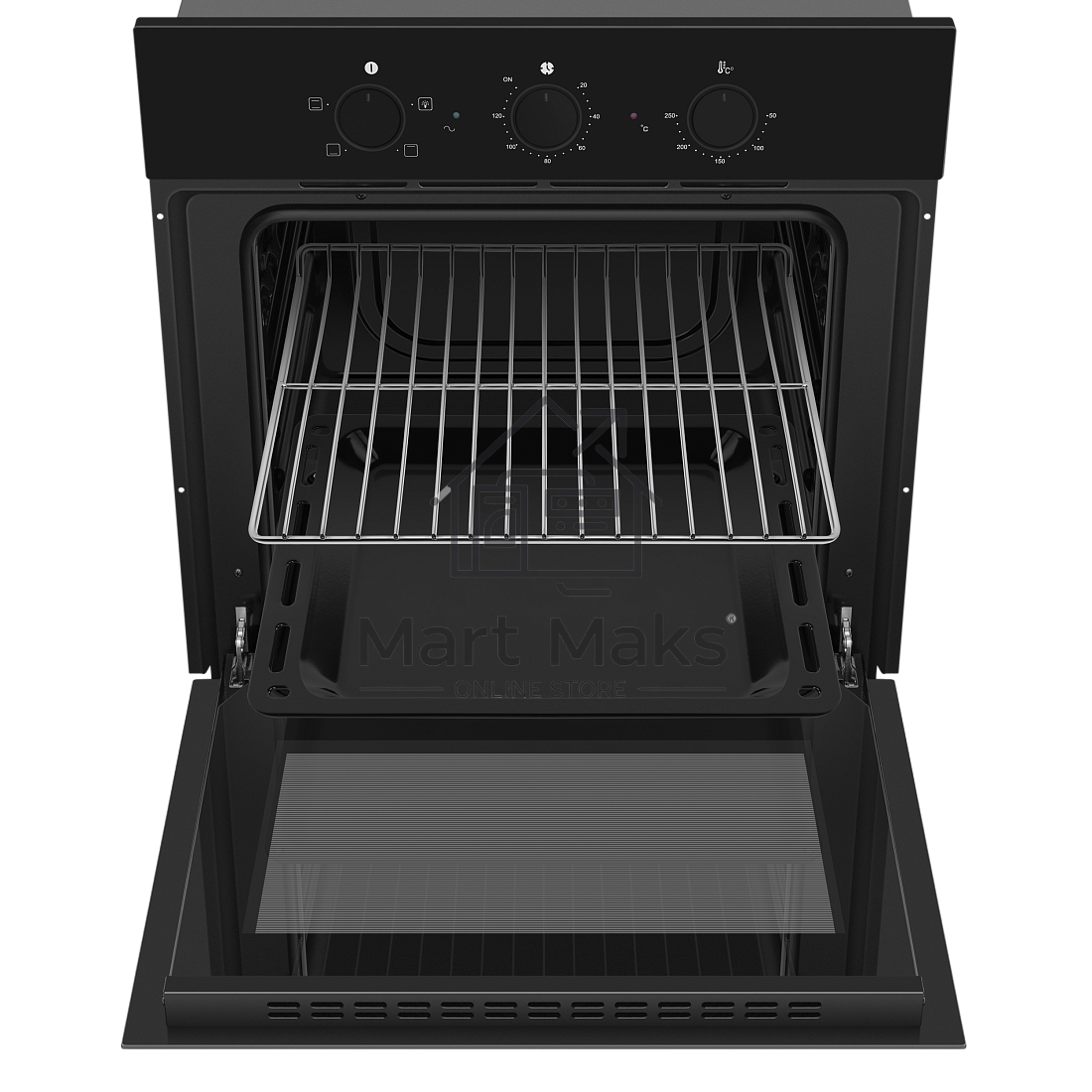 Духовой шкаф электрический HOMSair OES604BK2 черный