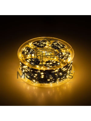 Гирлянда Нить ЭРА ENIN-2000G теплый свет, 200 м, 2000 microLED, IP44, 220В