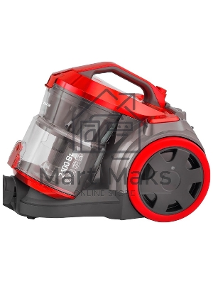 Пылесос Sakura SA-8315R красный,2400 Вт,пылесборник контейнер, 2 л