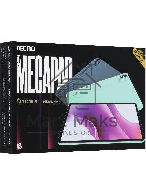 Планшет Tecno Megapad 11 T1101 8/256Gb зеленый