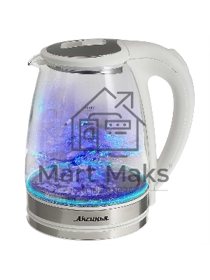 Чайник электрический АКСИНЬЯ КС-1021 белый