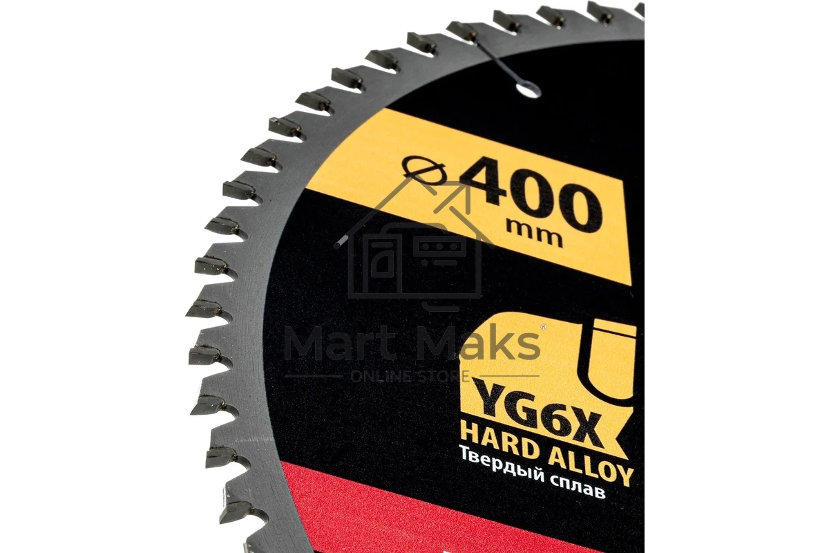 Пильный диск по дереву Denzel ф400 х 50 мм, 80 зубьев 733727