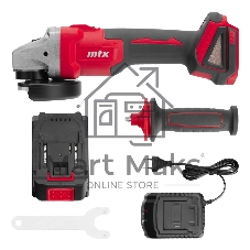 Угловая шлифовальная машина аккумуляторная бесщеточная MTX AGb-BL-20-125, Li-Ion, 20 В