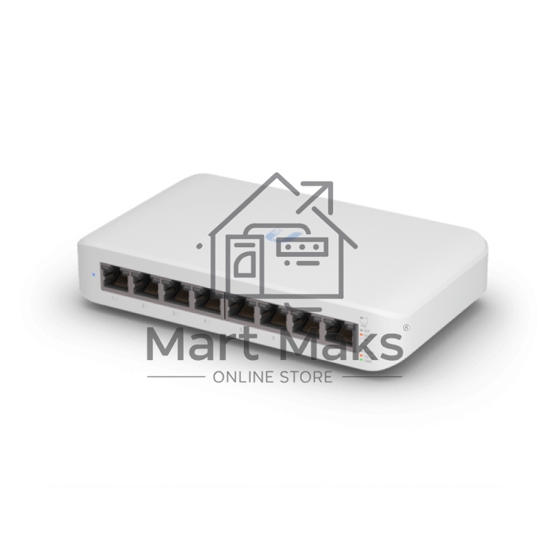 Коммутатор Ubiquiti USW-LITE-8-POE 8POE 1000M POE