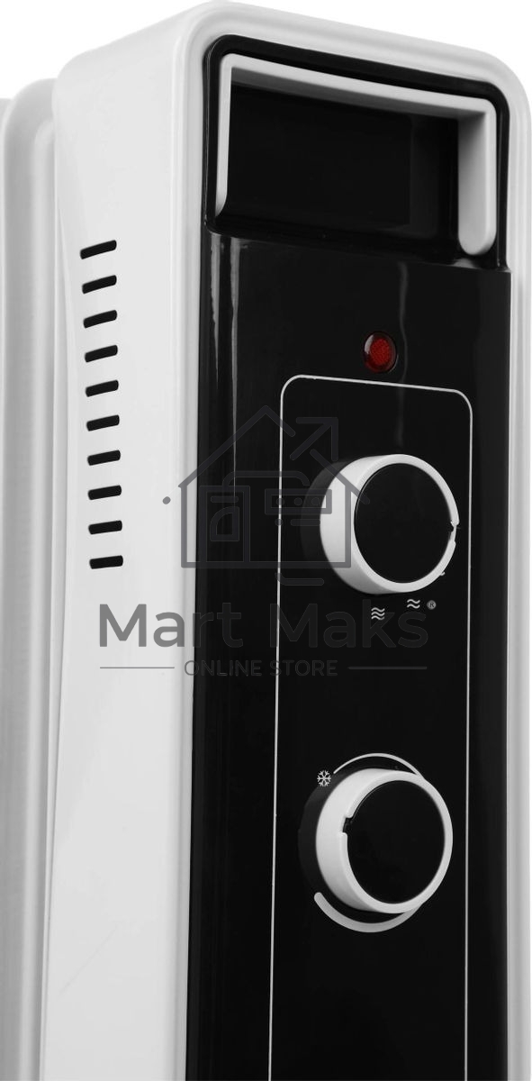 Масляный обогреватель Centek CT-6222-7 (7 секций) белый, 600/900/1500 Вт, 15 м2, 3 режима, термостат
