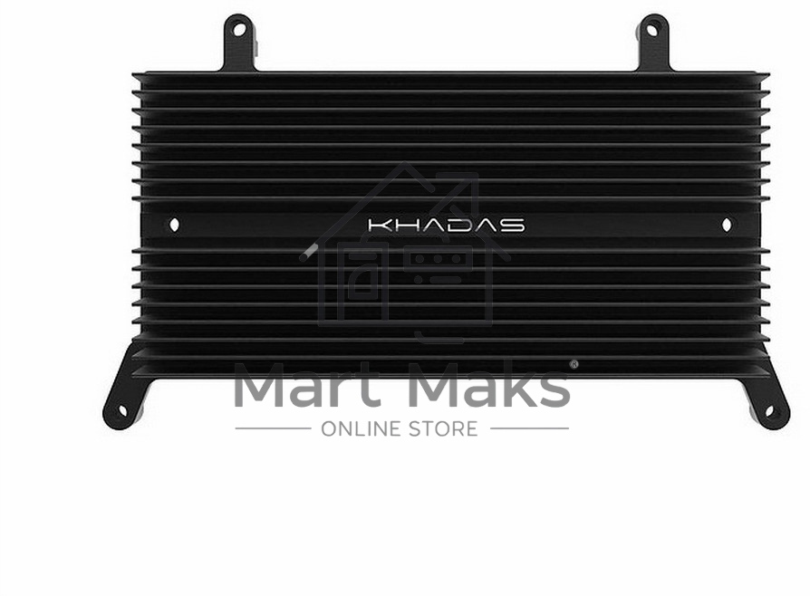 Радиатор Khadas Passive VIM Heatsink designed for VIM1 / 2/3 / 3L, Edge-V, Aluminum, Black, VIMs Thermal Pad