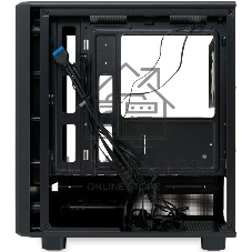 Компьютерный корпус HSPD M310, Mesh Mini-tower, черный, TG, 0.4 SPCC, 3x120мм ARGb mATX, mITX 180/280/160мм 1x2.5