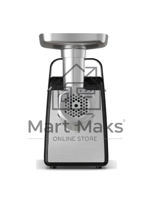 Мясорубка электрическая Moulinex ME558810 черный, 2200 Вт, 3.9 кг/мин, реверс, насадки - 8