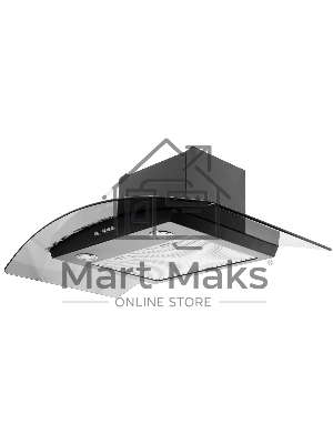 Вытяжка каминная Elikor Аметист 90П-650-К3Д черный, 90 см, 650 куб. м/ч, 54 дБ