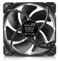 Вентилятор корпусной Enermax T.B. Silence ADV, 120 мм, 300-1500 об/мин, 7-15.8 дБ, 4 pin PWM, без подсветки