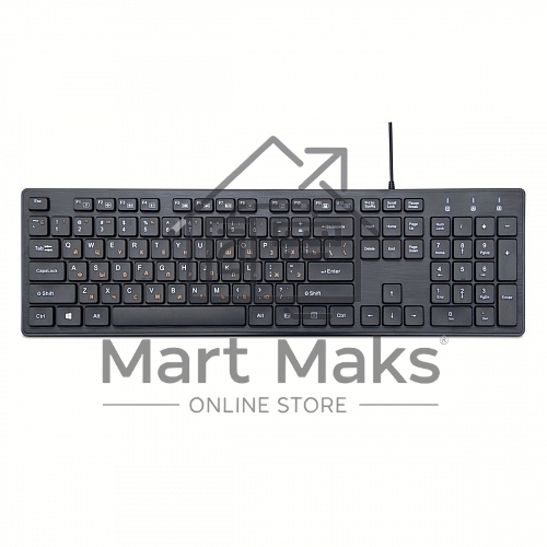 Клавиатура Gembird KB-8360U проводная, USB, черный