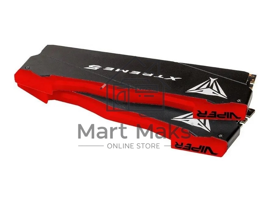 Оперативная память Patriot Viper Xtreme 5, DDR5, 48GB (2x24GB), 7600MHz, CL36, DIMM, с радиаторами, черный